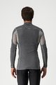 CASTELLI Cyklistické triko s dlouhým rukávem - FLANDERS WARM - šedá