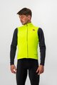 CASTELLI Cyklistická vesta - PERFETTO VEST - žlutá