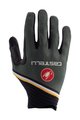 CASTELLI Cyklistické rukavice dlouhoprsté - CW 6.1 CROSS - zelená