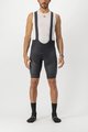 CASTELLI Cyklistické kalhoty krátké s laclem - SUPERLEGGERA - černá