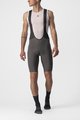 CASTELLI Cyklistické kalhoty krátké s laclem - UNLIMITED - zelená