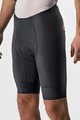 CASTELLI Cyklistické kalhoty krátké bez laclu - COMPETIZIONE - černá