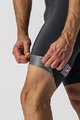 CASTELLI Cyklistické kalhoty krátké s laclem - ENTRATA - černá