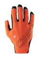 CASTELLI Cyklistické rukavice dlouhoprsté - UNLIMITED LF - oranžová