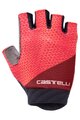 CASTELLI Cyklistické rukavice krátkoprsté - ROUBAIX GEL 2W - růžová