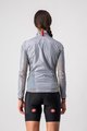 CASTELLI Cyklistická větruodolná bunda - ARIA SHELL W - stříbrná