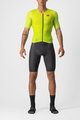 CASTELLI Cyklistická kombinéza - PR SPEED - světle zelená