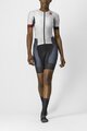CASTELLI Cyklistická kombinéza - FREE SANREMO 2 W - bílá/černá