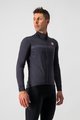 CASTELLI Cyklistická voděodolná pláštěnka - GOCCIA - šedá