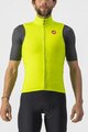 CASTELLI Cyklistická vesta - PRO THERMAL MID - světle zelená
