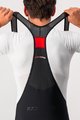 CASTELLI Cyklistické kalhoty krátké s laclem - NANO FLEX PRO RACE - černá