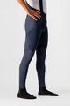 CASTELLI Cyklistické kalhoty dlouhé s laclem - SORPASSO ROS - modrá