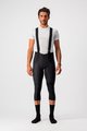 CASTELLI Cyklistické kalhoty 3/4 s laclem - SORPASSO ROS - černá