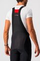 CASTELLI Cyklistické kalhoty 3/4 s laclem - SORPASSO ROS - černá
