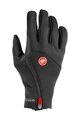 CASTELLI Cyklistické rukavice dlouhoprsté - MORTIROLO - černá