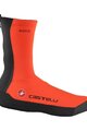 CASTELLI Cyklistické návleky na tretry - INTENSO UL - oranžová/červená