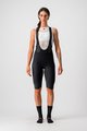 CASTELLI Cyklistické kalhoty krátké s laclem - OMLOOP NANO W - černá