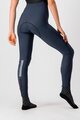 CASTELLI Cyklistické kalhoty dlouhé s laclem - SORPASSO ROS W - modrá