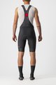CASTELLI Cyklistické kalhoty krátké s laclem - ENDURANCE 3 - černá
