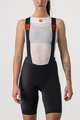 CASTELLI Cyklistické kalhoty krátké s laclem - PREMIO BLACK - černá