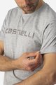 CASTELLI Cyklistické triko s krátkým rukávem - SPRINTER - šedá