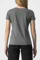 CASTELLI Cyklistické triko s krátkým rukávem - SPRINTER W - šedá