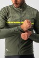 CASTELLI Cyklistická zateplená bunda - FINESTRE - žlutá/zelená