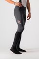 CASTELLI Cyklistické kalhoty dlouhé s laclem - VELOCISSIMO 5 - černá