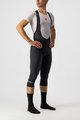 CASTELLI Cyklistické kalhoty dlouhé s laclem - ENTRATA THERMAL - černá
