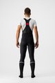 CASTELLI Cyklistické kalhoty dlouhé s laclem - POLARE 3 - černá