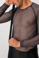 CASTELLI Cyklistické triko s dlouhým rukávem - MIRACOLO WOOL - šedá