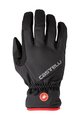 CASTELLI Cyklistické rukavice dlouhoprsté - ENTRATA THERMAL - černá