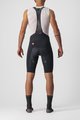 CASTELLI Cyklistické kalhoty krátké s laclem - FREE AERO RC - černá