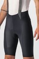 CASTELLI Cyklistické kalhoty krátké s laclem - FREE AERO RC - černá