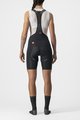 CASTELLI Cyklistické kalhoty krátké s laclem - FREE AERO RC W - černá