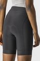 CASTELLI Cyklistické kalhoty krátké bez laclu - ENDURANCE W - černá