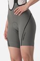 CASTELLI Cyklistické kalhoty krátké s laclem - VELOCISSIMA 3 - šedá