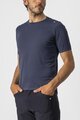 CASTELLI Cyklistické triko s krátkým rukávem - TECH 2 TEE - modrá
