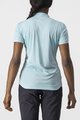 CASTELLI Cyklistické triko s krátkým rukávem - TECH 2 POLO - světle modrá