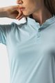 CASTELLI Cyklistické triko s krátkým rukávem - TECH 2 POLO - světle modrá