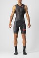 CASTELLI Cyklistická kombinéza - FREE SANREMO 2 - černá
