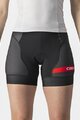 CASTELLI Cyklistické kalhoty krátké bez laclu - FREE W SHORT TRI - černá