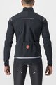 CASTELLI Cyklistická zateplená bunda - PERFETTO ROS 2 CONVERTIBLE - černá