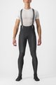 CASTELLI Cyklistické kalhoty dlouhé s laclem - FREE AERO RC - černá