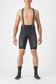 CASTELLI Cyklistické kalhoty krátké s laclem - INSIDER - černá