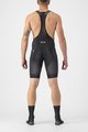 CASTELLI Cyklistické kalhoty krátké s laclem - INSIDER - černá