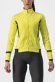CASTELLI Cyklistická zateplená bunda - DINAMICA 2 - žlutá