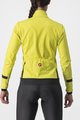 CASTELLI Cyklistická zateplená bunda - DINAMICA 2 - žlutá