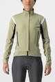 CASTELLI Cyklistická zateplená bunda - PERFETTO ROS 2 W - světle zelená