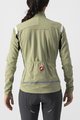 CASTELLI Cyklistická zateplená bunda - PERFETTO ROS 2 W - světle zelená